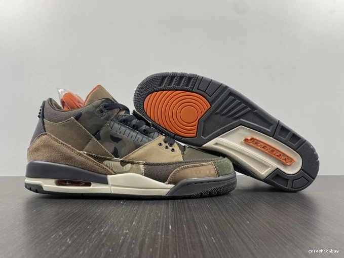3 DO1830-200 Jordan Retro Camo Air Patchwork 0830